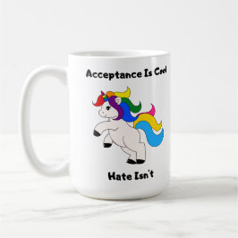 Caneca De Café Aceitação É Legal
