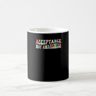 Caneca De Café Aceitação Neurodiversidade Autismo Neurodivergente