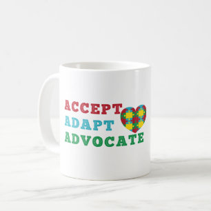 Caneca De Café Aceitar a Consciencialização do Advogado de Adap