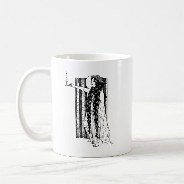 Caneca De Café Acenda uma Vela (Esquerda)
