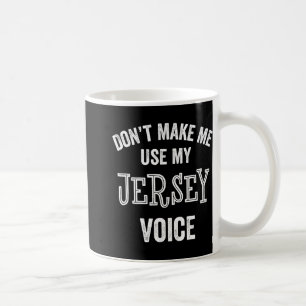 Caneca De Café Acento da Voz de Jersey Nova Jersey Presente Diver