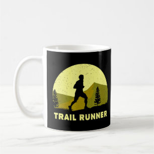 Caneca De Café Acerte A Execução De Trilha Ultra Em Execução