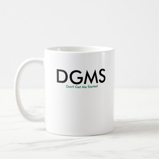 Caneca De Café Acessórios de DGMS (Esquerda)