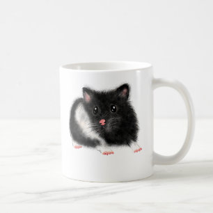 Caneca De Café Acessórios de presentes de hamster sírio branco-