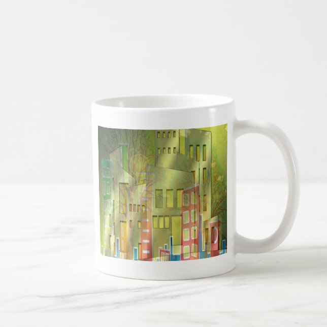 Caneca De Café Acessórios surpreendentes de arte de paisagens (Direita)
