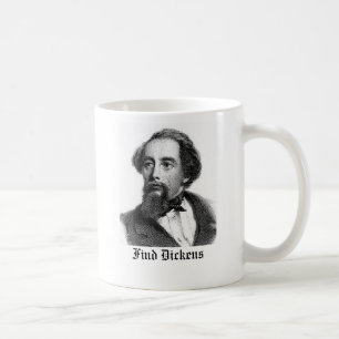 Caneca De Café Achado Charles Dickens