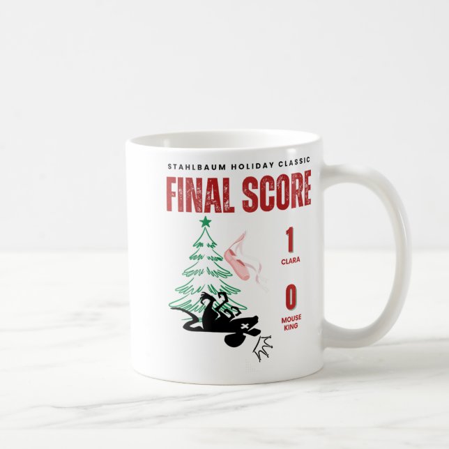 Caneca De Café Acharia Nutcracker Pontuação Final Clara 1 Rei Rat (Direita)