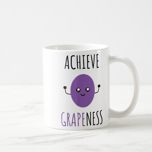 Caneca De Café Achieve Gness - Kawaii Style G  (Direita)