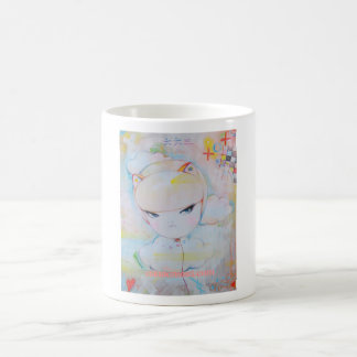 Caneca De Café Acima de, acima de e afastado, envie sua mente ao