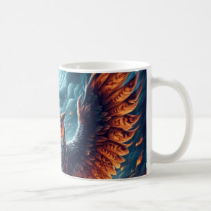 Caneca De Café Acima e Abaixo - Wise Owl Art