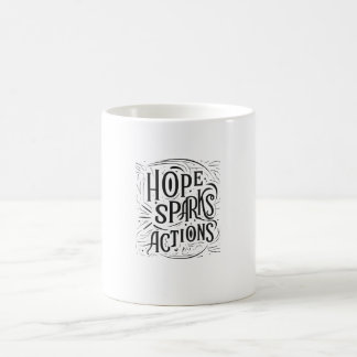 Caneca De Café Ações do Hope Sparks