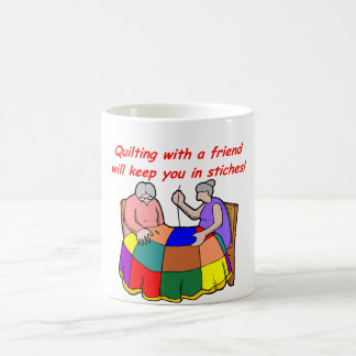Caneca De Café Acolchoado com um amigo