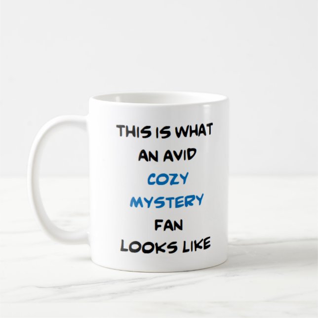 Caneca De Café aconchegante fã misteriosa, ávido Mug (Esquerda)