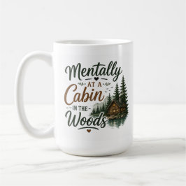 Caneca de Café Aconchegante Mentalmente em uma Cab