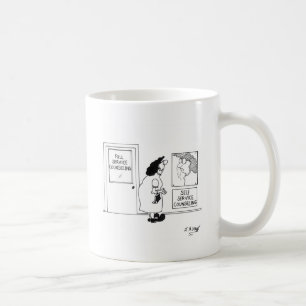 Caneca De Café Aconselhando os desenhos animados 4967