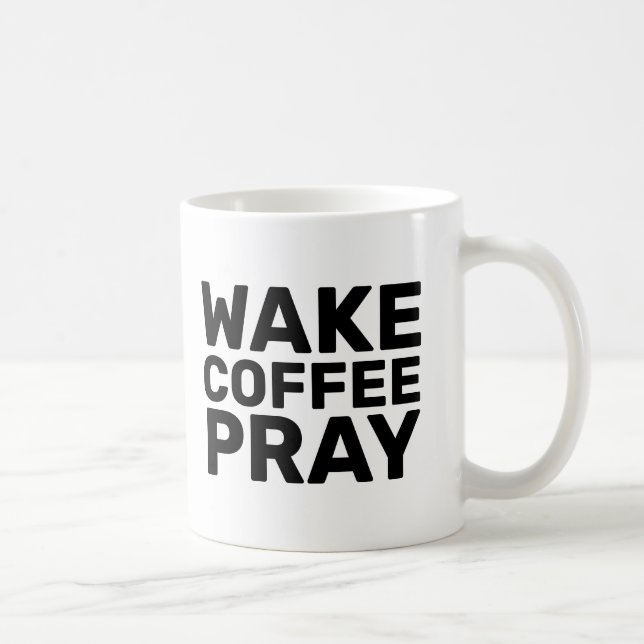 CANECA DE CAFÉ ACORDAR DE CAFÉ PRAY MUGS (Direita)