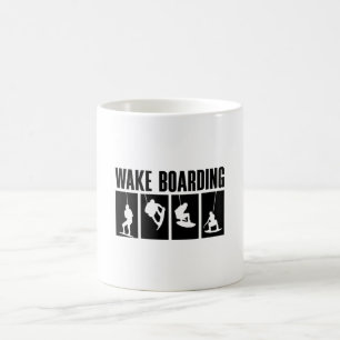 Caneca De Café Acordar de Wakeboarder Wakeboard