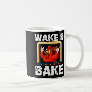 Caneca De Café Acordar E Cozinhar Funny Rock No Peru Vintage Dia 