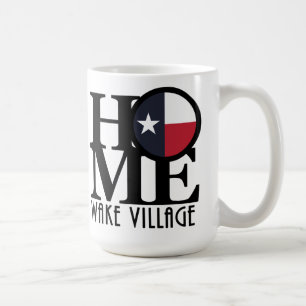 Caneca De Café Acordar INICIAL Village Texas 15oz