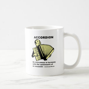 Caneca De Café Acordeão (definido humorously)