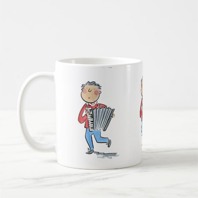 Caneca De Café Acordião (Esquerda)