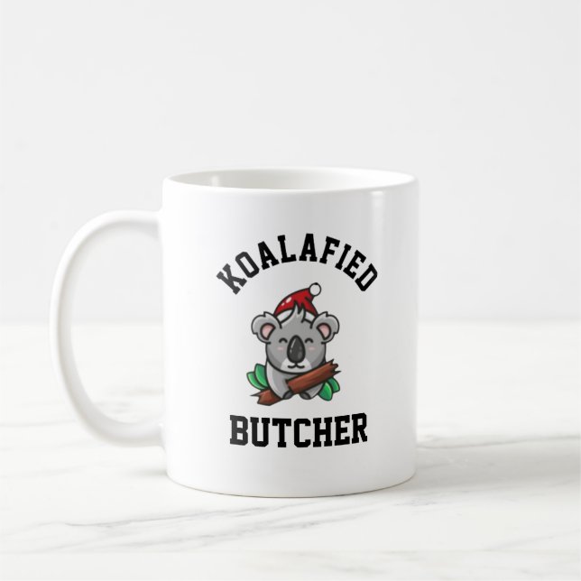 Caneca De Café Açougueiro Koalafied  (Esquerda)