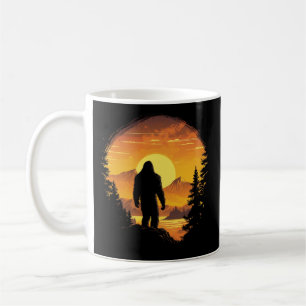 Caneca De Café Acreditador de Pé Grande Sasquatch Guarda Floresta