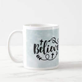 Caneca De Café Acredite em Jesus