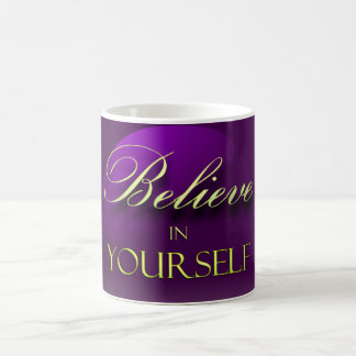 Caneca De Café Acredite Em Si Mesmo