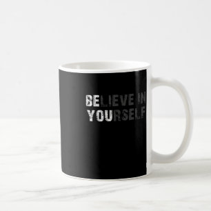Caneca De Café Acredite em si mesmo inspiração de citação motivac