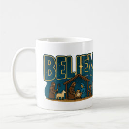 Caneca De Café Acredite na Natividade