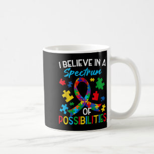 Caneca De Café Acredite nas possibilidades do espectro da consciê
