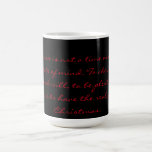Caneca De Café Acredite no Natal, Coffee Mug<br><div class="desc">Acredite no Natal,  Red Santa Claus Coffee Mug</div>