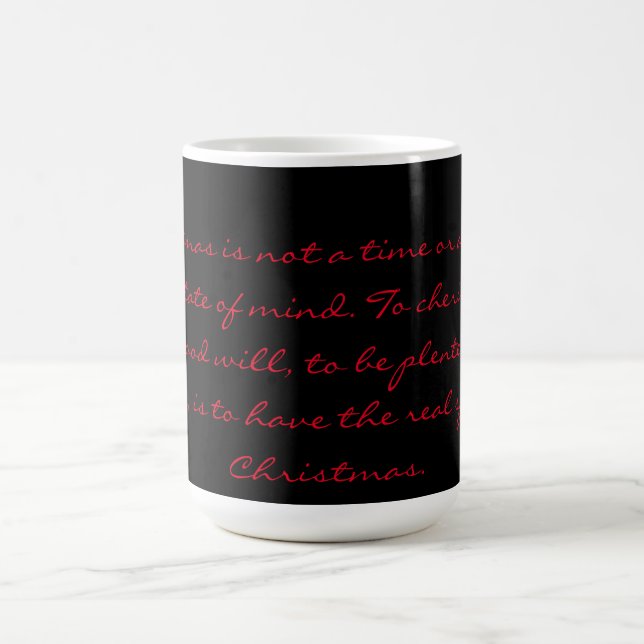 Caneca De Café Acredite no Natal, Coffee Mug (Centro)