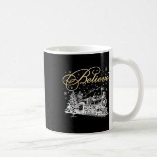 Caneca De Café Acredite no Natal Expresso Polar do Polo Norte em