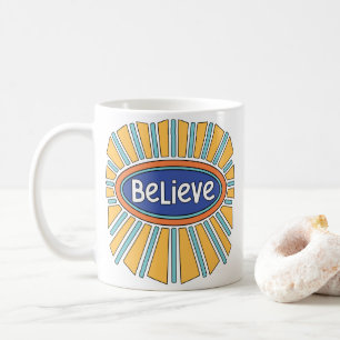 Caneca De Café Acredite - Tenha Fé