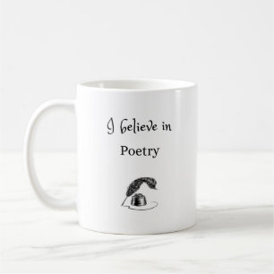 Caneca De Café Acredito na Poesia Mug