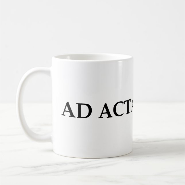 Caneca De Café Ad acta (Esquerda)