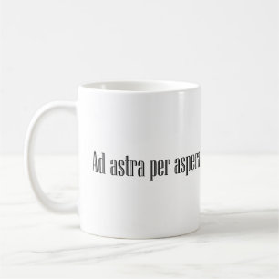 Caneca De Café Ad astra por aspera