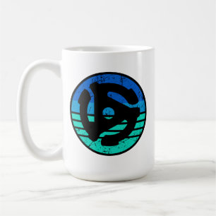 Caneca De Café Adaptador retroativo Vinil de 45 RPM