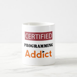 CANECA DE CAFÉ ADDICAÇÃO DE ROGRAMING CERTIFICADA