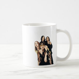 Caneca De Café Adesivo de Arte da Banda The Beache