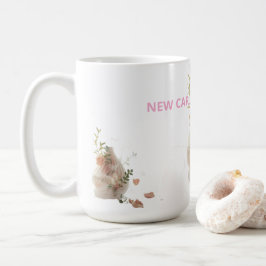 Caneca De Café Adesivo Divertido – CARRO NOVO, MESMO EU