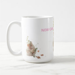 Caneca De Café Adesivo Divertido – CARRO NOVO, MESMO EU