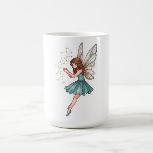 Caneca De Café Adesivo Mágico e Caprichoso de Fada