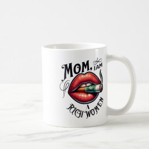 Caneca De Café Adesivo Mulheres Ricas