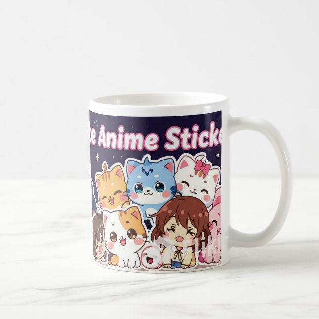 Caneca De Café AdesivoMaisFofo  (Direita)