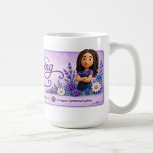 Caneca De Café Adesivos da Maria Malcriada