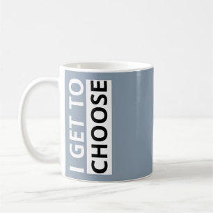 Caneca De Café Adesivos de declaração capacitantes 'Eu tenho a op