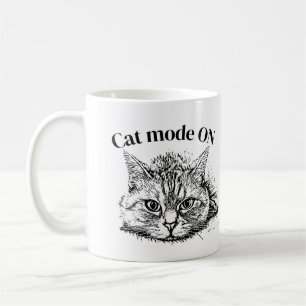 Caneca De Café Adesivos de Gato